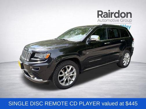Brilliant Black Crystal Pearlcoat 2014 Jeep Grand Cherokee Summit