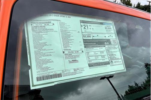 2025 Jeep Wrangler Sport S