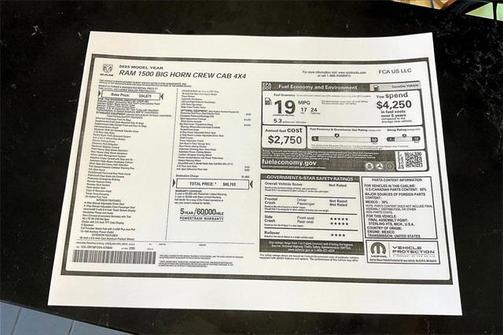 2025 RAM 1500 Big Horn/Lone Star