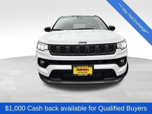 Bright White Clearcoat 2026 Jeep Compass Limited
