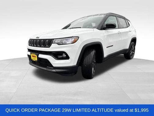 Bright White Clearcoat 2026 Jeep Compass Limited