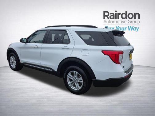 OXFORD WHITE 2023 Ford Explorer XLT