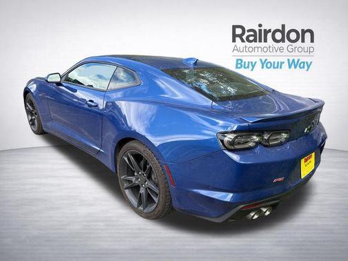 Riverside Blue Metallic 2021 Chevrolet Camaro RWD Coupe LT1