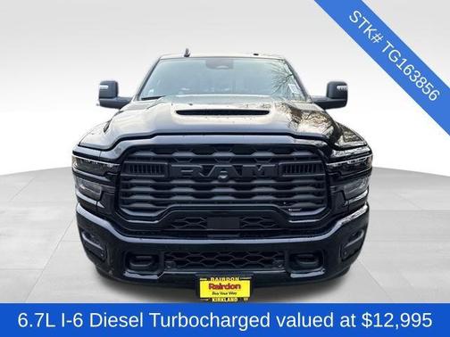 Diamond Black Crystal Pearlcoat 2026 RAM 2500 Black Express Crew Cab 4x4 6'4' Box