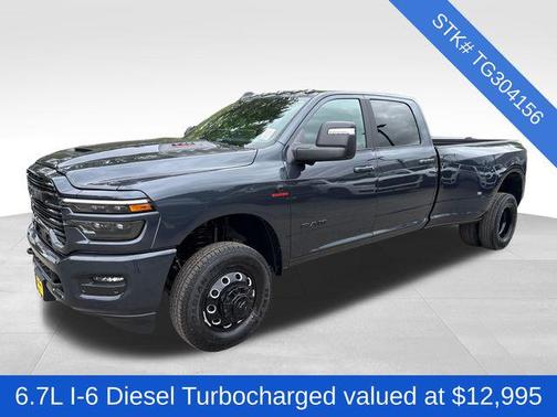 Forged Blue Metallic 2026 RAM 3500 Laramie Crew Cab 4x4 8' Box