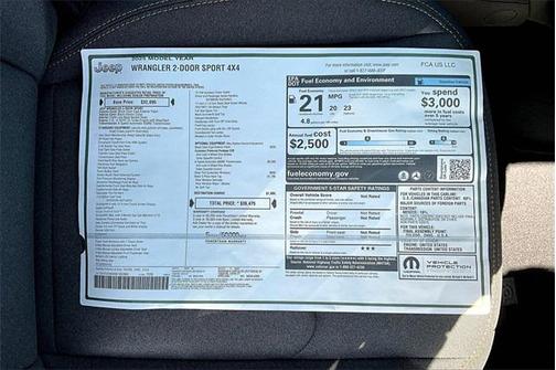 2025 Jeep Wrangler Sport
