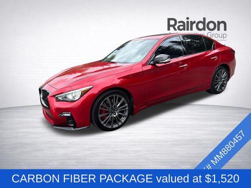 Dynamic Sunstone Red 2021 INFINITI Q50 3.0t RED SPORT 400