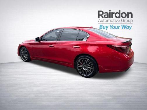 Dynamic Sunstone Red 2021 INFINITI Q50 3.0t RED SPORT 400