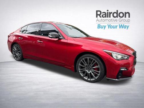 Dynamic Sunstone Red 2021 INFINITI Q50 3.0t RED SPORT 400