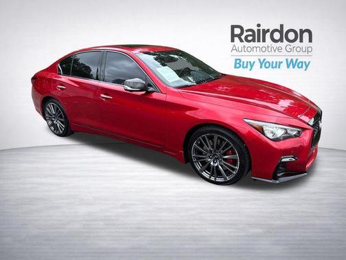 Dynamic Sunstone Red 2021 INFINITI Q50 3.0t RED SPORT 400