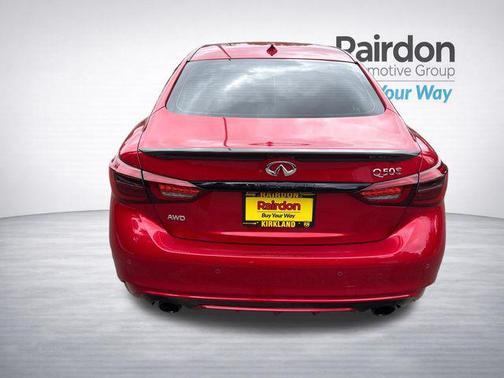 Dynamic Sunstone Red 2021 INFINITI Q50 3.0t RED SPORT 400