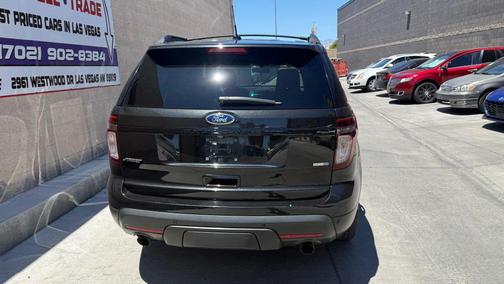 Black 2015 Ford Explorer Sport
