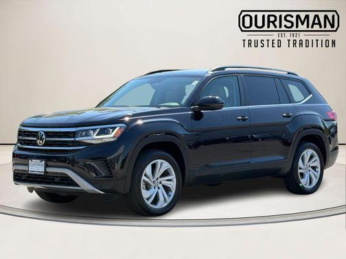 Deep Black Pearl 2022 Volkswagen Atlas 2.0T SE w/Technology 4MOTION