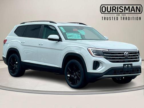 White Pearl 2026 Volkswagen Atlas 2.0T SE w/Technology 4MOTION