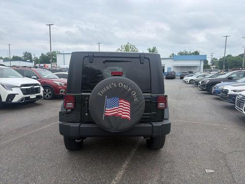 Green 2010 Jeep Wrangler Unlimited Sport