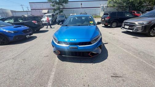 Sporty Blue 2023 Kia Forte GT-Line