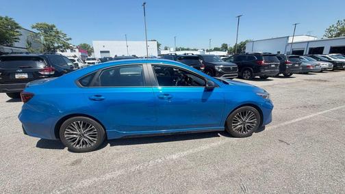 Sporty Blue 2023 Kia Forte GT-Line