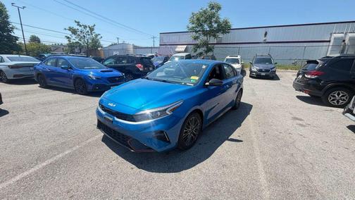 Sporty Blue 2023 Kia Forte GT-Line