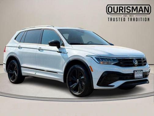 Opal White 2024 Volkswagen Tiguan 2.0T SE R-Line Black 4MOTION