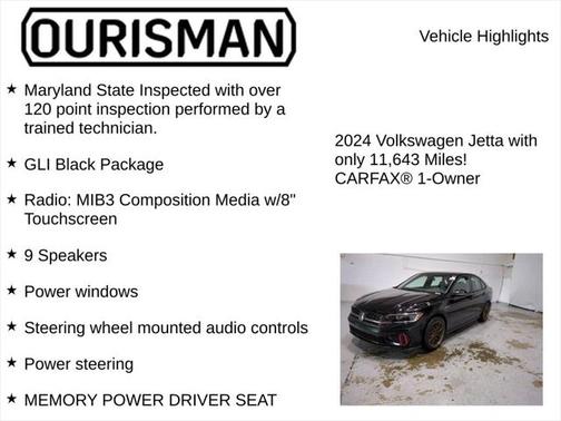 2024 Volkswagen Jetta GLI 2.0T Autobahn