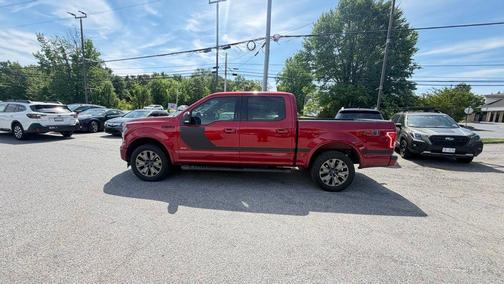 Ruby Red Metallic Tinted Clearcoat 2017 Ford F-150 XLT