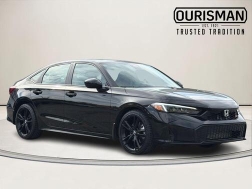 Crystal Black Pearl 2025 Honda Civic Si Base