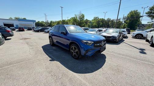 Blue 2023 Mercedes-Benz GLC 300 4MATIC