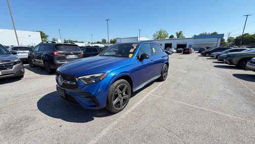 Blue 2023 Mercedes-Benz GLC 300 4MATIC