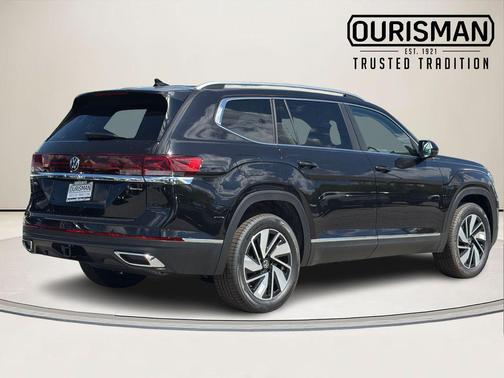 deep black pearl 2026 Volkswagen Atlas 2.0T SEL