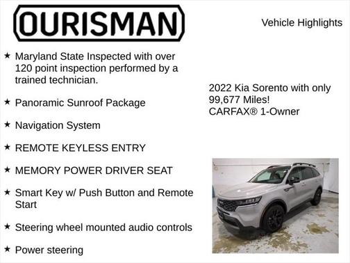 2022 Kia Sorento S