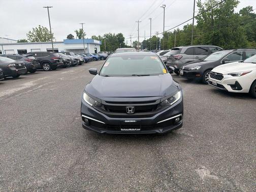 Gray 2021 Honda Civic EX