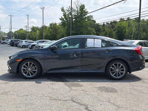 Gray 2021 Honda Civic EX