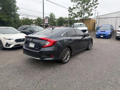 Gray 2021 Honda Civic EX
