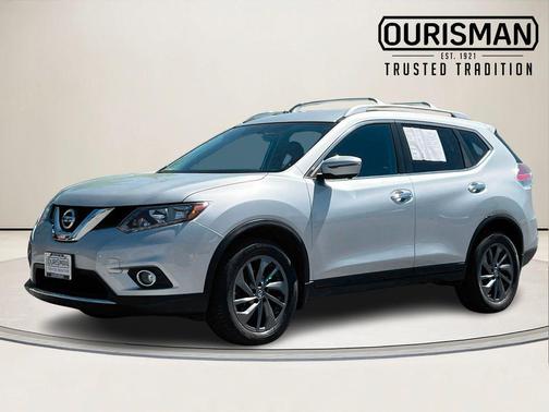 Brilliant Silver 2016 Nissan Rogue SL