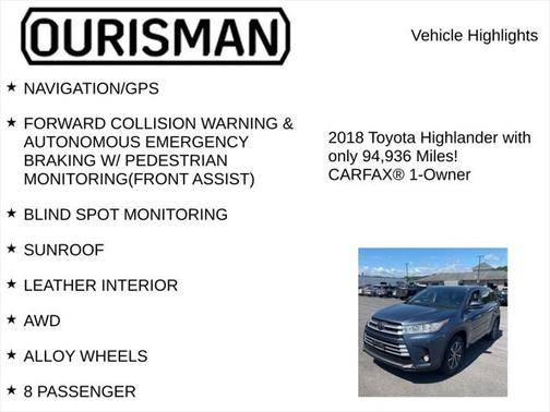 2018 Toyota Highlander XLE