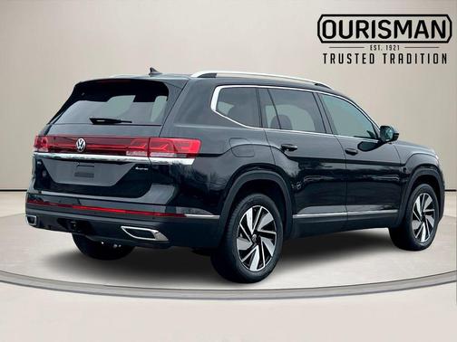 deep black pearl 2026 Volkswagen Atlas 2.0T SEL