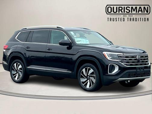 deep black pearl 2026 Volkswagen Atlas 2.0T SEL