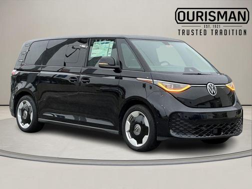 Deep Black Pearl 2025 Volkswagen ID. Buzz Pro S