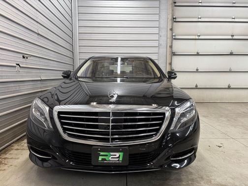 Black 2015 Mercedes-Benz S-Class 4MATIC