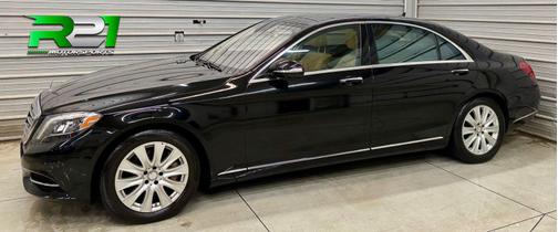 Black 2015 Mercedes-Benz S-Class 4MATIC