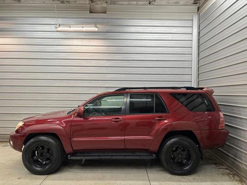 Red 2005 Toyota 4Runner Limited V8