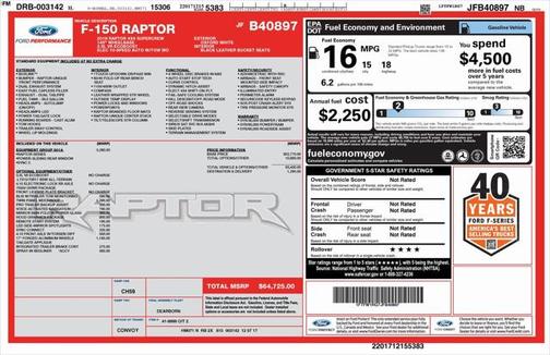 2018 Ford F-150 Raptor