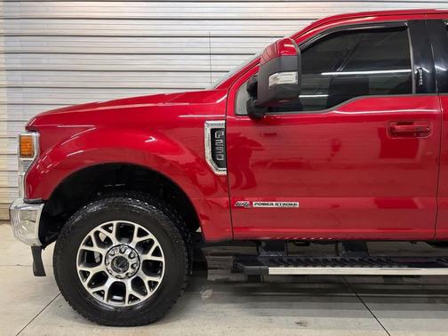 Red Metallic 2020 Ford F-250 Lariat