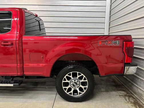 Red Metallic 2020 Ford F-250 Lariat