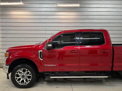 Rapid Red Metallic Tinted Clearcoat 2020 Ford F-250 Lariat