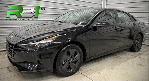 2021 Hyundai ELANTRA HEV Blue