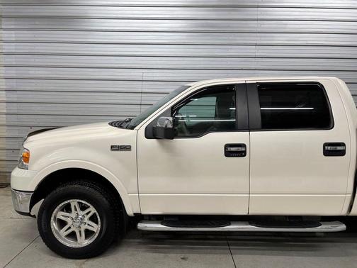 White Sand Tri-Coat Metallic 2007 Ford F-150 Lariat