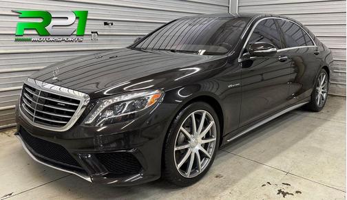 Black 2015 Mercedes-Benz S-Class 4MATIC
