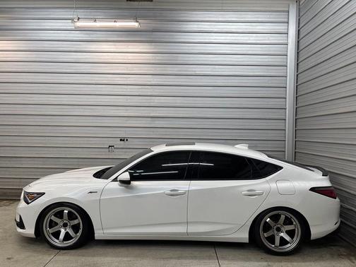 Platinum White Pearl 2023 Acura Integra A-SPEC Technology