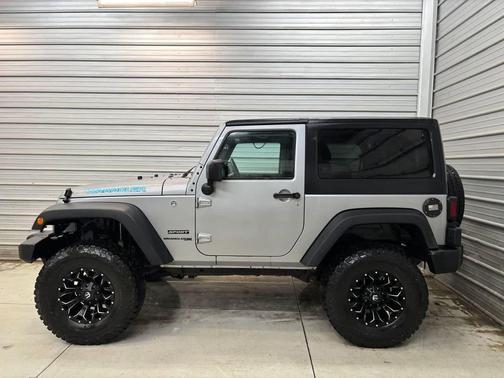 Billet Silver Metallic Clearcoat 2018 Jeep Wrangler JK Sport